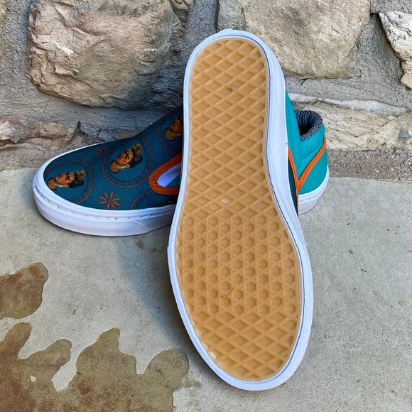 WOMEN'S PRINTED CANVAS SNEAKERS "FRIDA KAH… - Picture 4 of 6